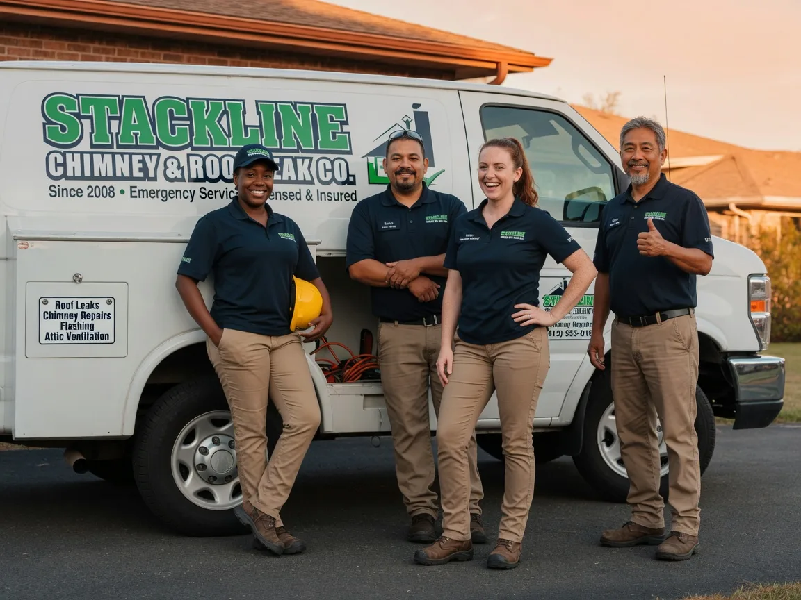Chimney flashing repair company in Moca, PR